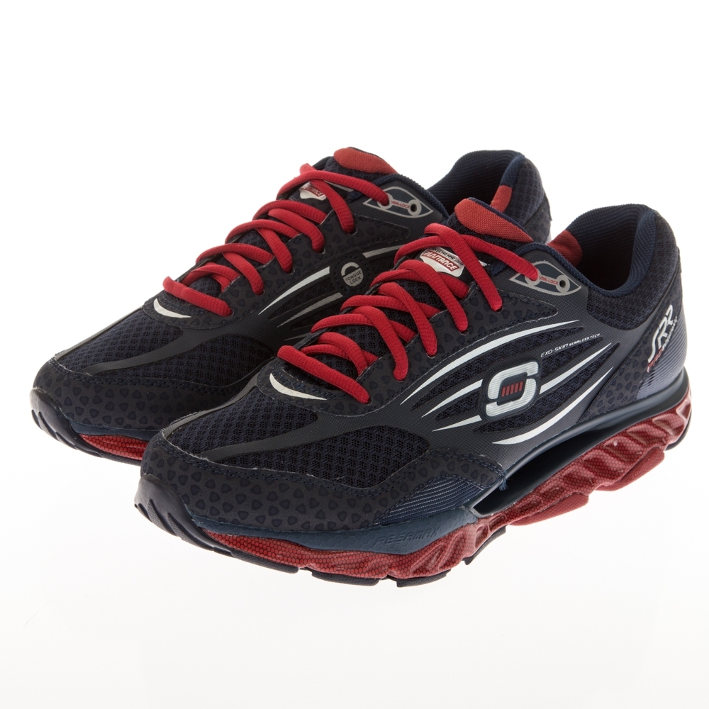 SKECHERS 慢跑鞋 男慢跑系列 SRR PRO RESISTANCE-999636NVRD