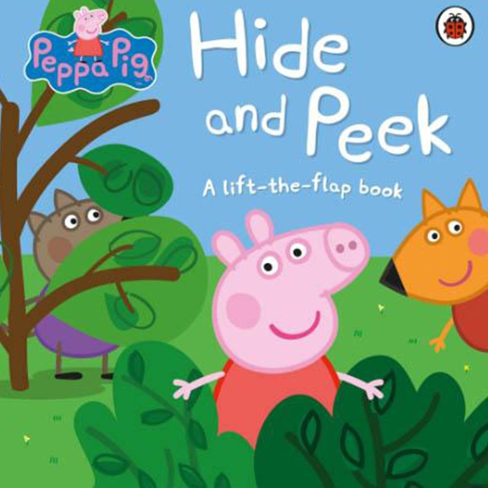 Peppa Pig：Hide And Peek 佩佩豬躲貓貓精裝硬頁翻翻書 | 拾書所