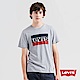 Levis 男款 短袖T恤 經典Sportwear Logo 灰 product thumbnail 2