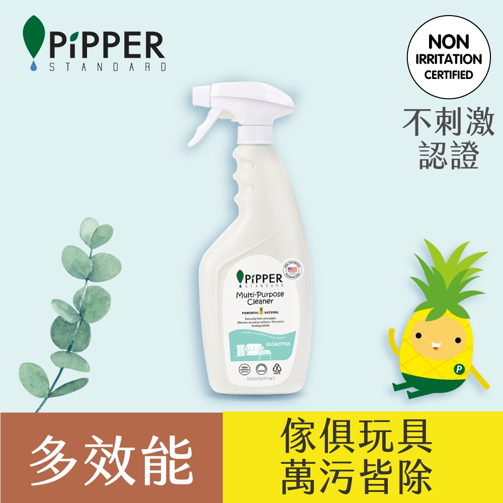 PiPPER STANDARD 沛柏鳳梨酵素多效能清潔劑(尤加利) 500ml