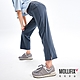 Mollifix 瑪莉菲絲 側開衩立體摺線百搭靴型褲、瑜珈服、Legging(深霧藍) product thumbnail 1