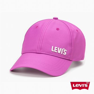 Levis Gold Tab金標系列 男女同款 可調式插釦棒球帽 / 精工立體刺繡Logo 桃粉