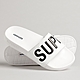 SUPERDRY 女款 拖鞋 CODE CORE POOL SLIDE 白/黑 product thumbnail 1