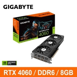 技嘉GIGABYTE GV-N4060GAMING OC-8GD 顯示卡 RTX 4060