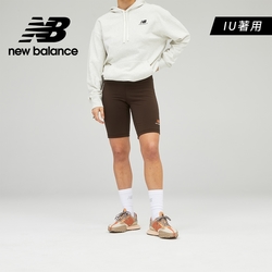New Balance 中性緊身短褲 咖啡色