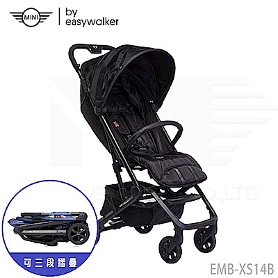 荷蘭《EASYWALKER》MINI Buggy XS 嬰兒手推車/傘推車-黑