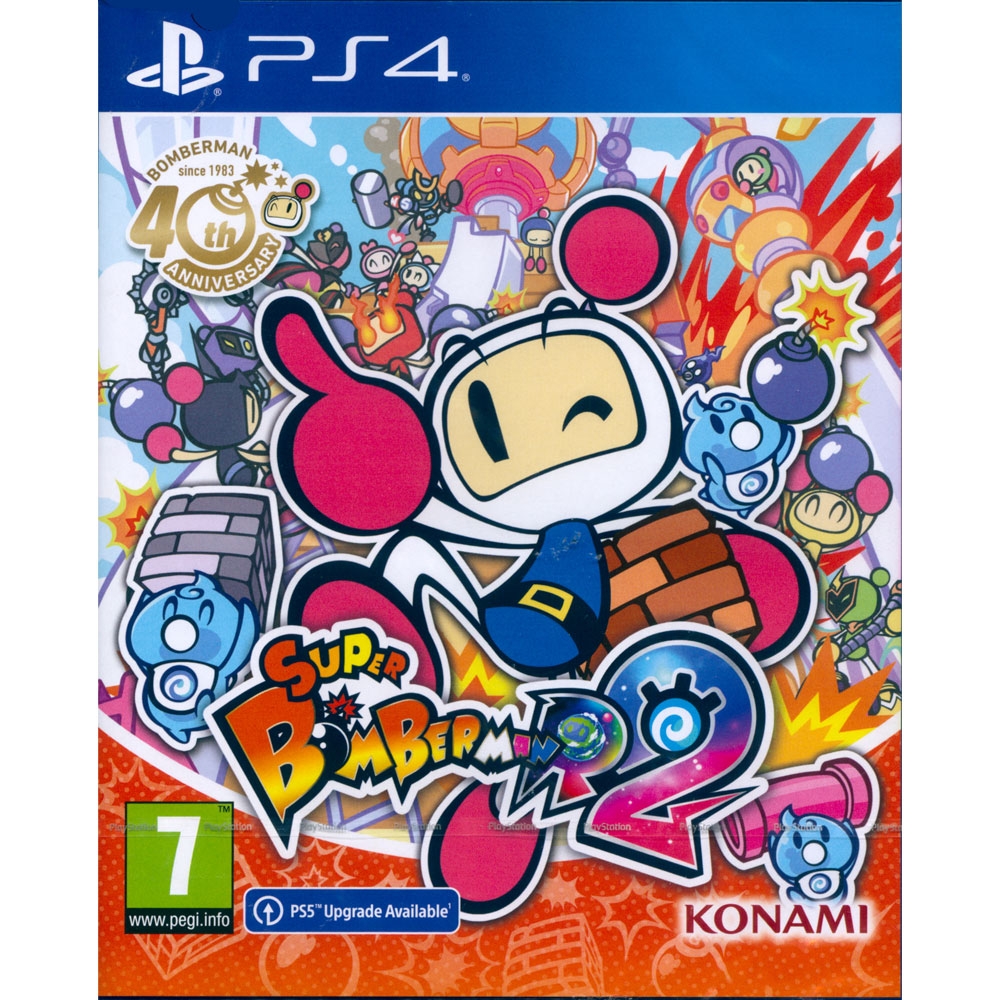 超級轟炸超人 R 2 SUPER BOMBERMAN R 2 - PS4 中英日文歐版 可免費升級PS5版本