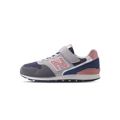 New Balance 996 中童 灰粉 麂皮 網布 魔鬼氈 舒適 運動 休閒鞋 YV996ME3