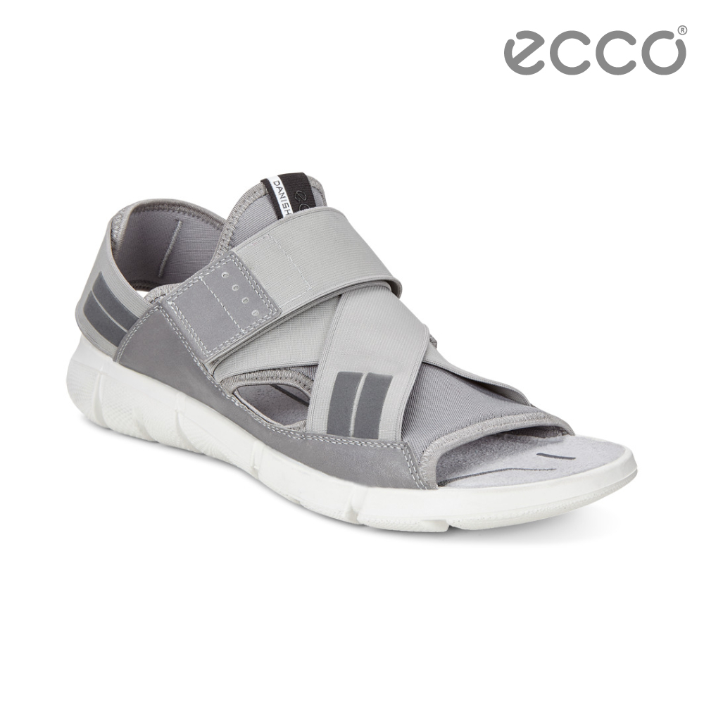 ECCO INTRINSIC SANDAL W 時尚酷感運動涼鞋 女-冷灰