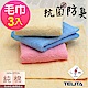 (3條組)MIT抗菌防臭純色易擰乾毛巾TELITA product thumbnail 1