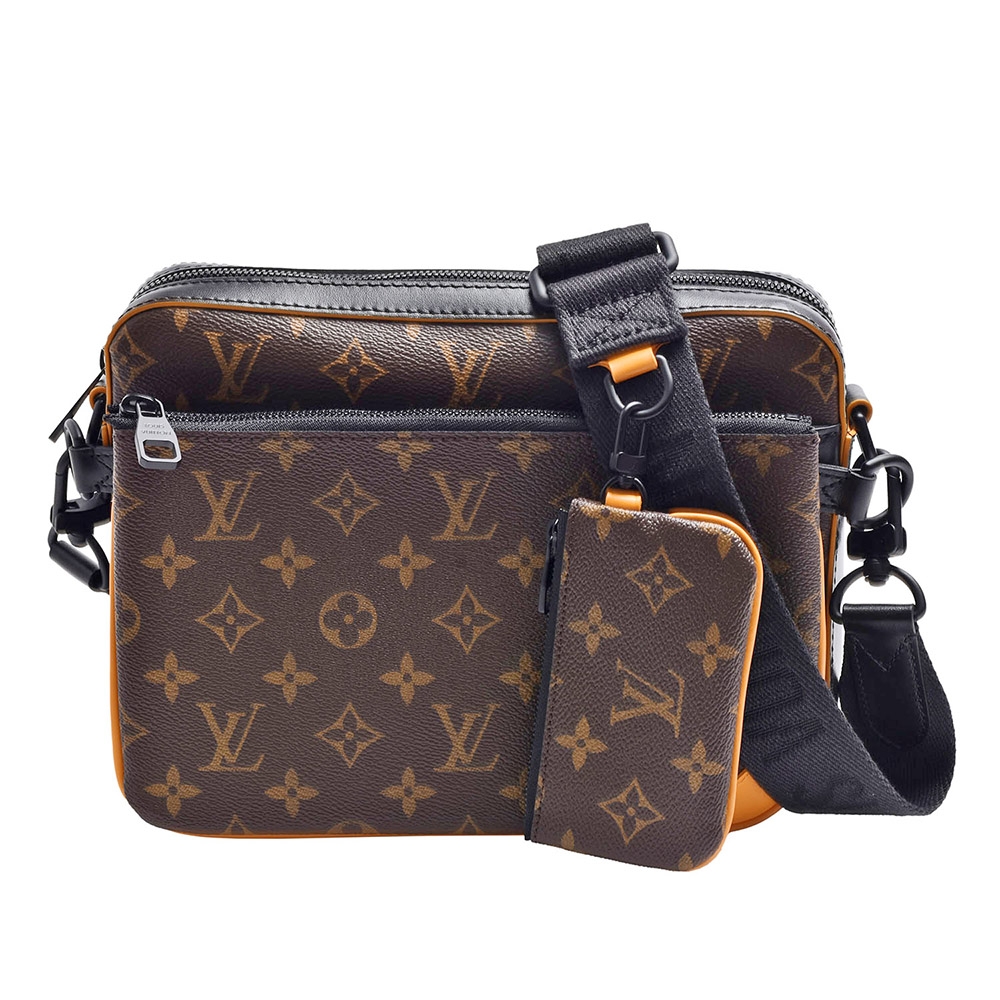 Trio Messenger Monogram Macassar Canvas - Bags M46694