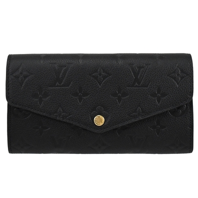 Louis Vuitton Sarah Wallet M82257 Black 