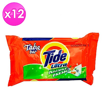 美國Tide 洗衣皂-綠色清香(130g)-12入組