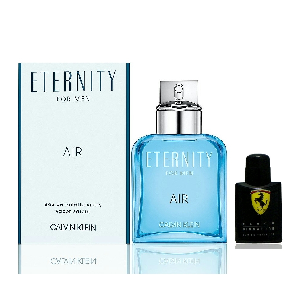 CK Eternity Air 永恆純淨男性淡香水100ml 搭贈隨機 4ml 小香