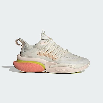 Adidas Alphaboost V1 [IE9730] 女 慢跑鞋 運動 路跑 跑鞋 避震 彈力 舒適 愛迪達 米橘