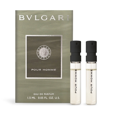 BVLGARI 寶格麗 大吉嶺中性淡香精1.5mlX2-隨身針管香水公司貨