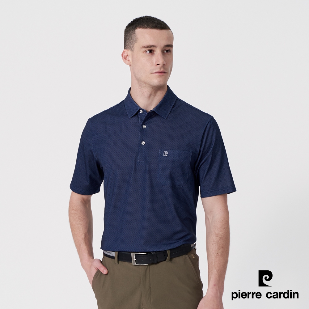 Pierre Cardin皮爾卡登 男裝 台灣製 機能吸濕排汗涼爽短袖POLO衫(多款任選) (G款)