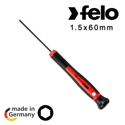 【FELO】精密型起子(內六角) 1.5x60mm(24615150)