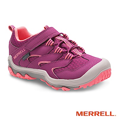 MERRELL CHAMELEON 7 WP 登山防水童鞋-桃(160341)