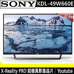 SONY 49吋 FULL HD液晶電視 KDL-49W660E