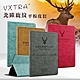 VXTRA 三星 Galaxy Tab A9+ 11吋 北歐鹿紋風格平板皮套+9H鋼化玻璃貼(合購價) X210 X216 product thumbnail 1