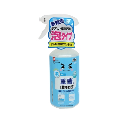 日本LEC-【激落君】小蘇打泡沫去污噴劑400ml(日本製)-4罐