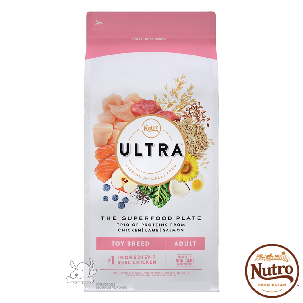 【Nutro 美士】ULTRA 大地極品 迷你犬成犬優質配方 4磅