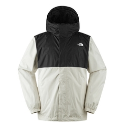 The North Face M MFO DV JACKET 男防水外套-米白/黑-NF0A8AUNVOR