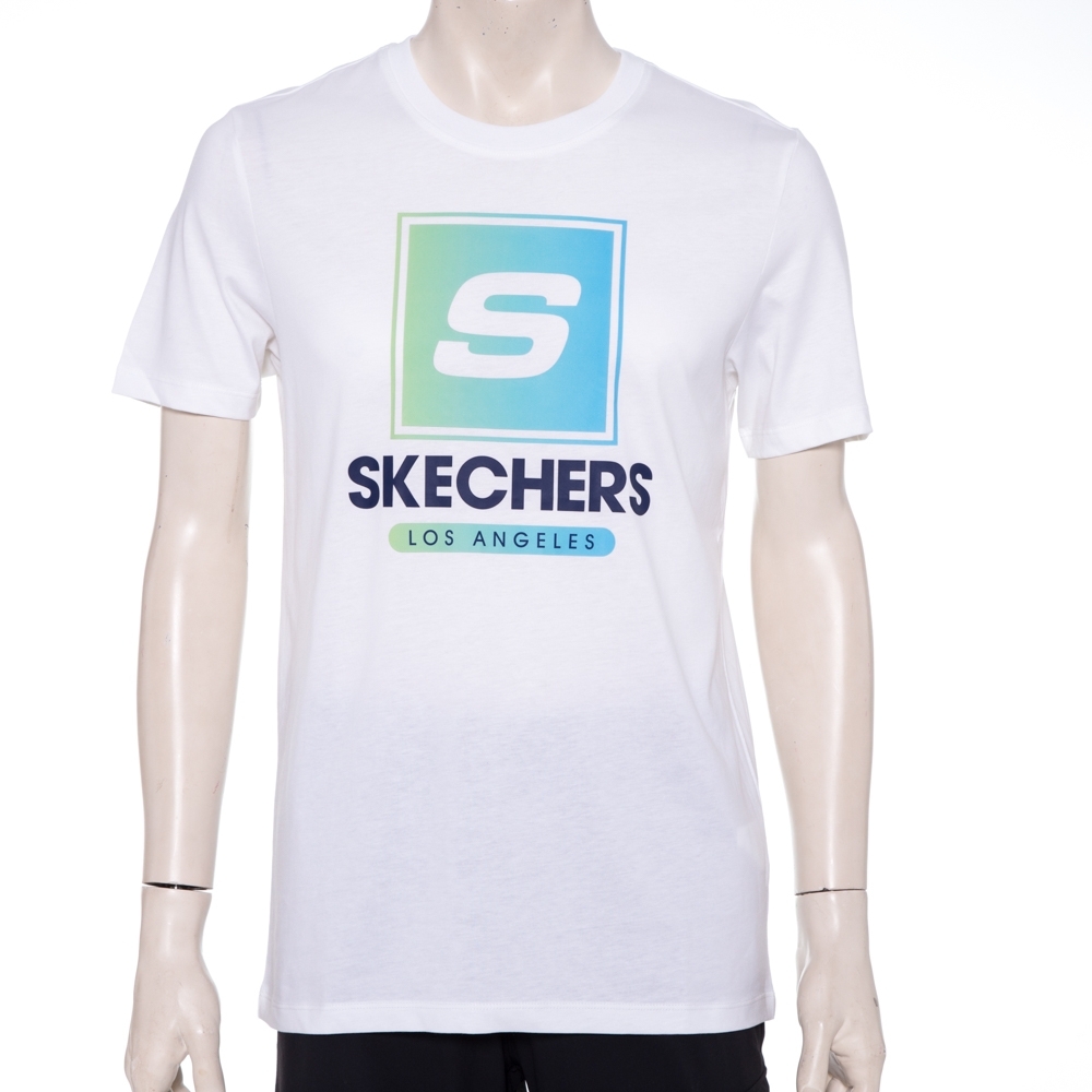 SKECHERS 男短袖衣 - L220M001-0019