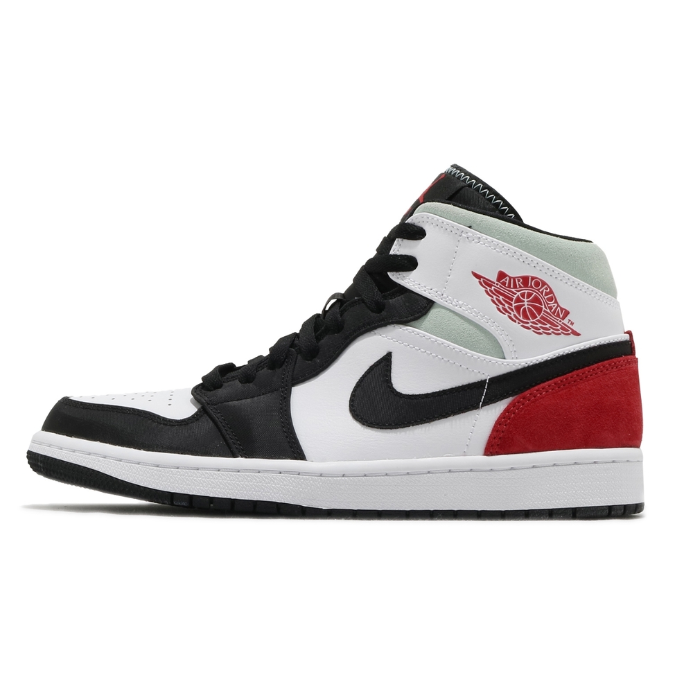 Nike 休閒鞋Air Jordan 1 Mid SE Red Black Toe 男鞋黑紅AJ1 852542