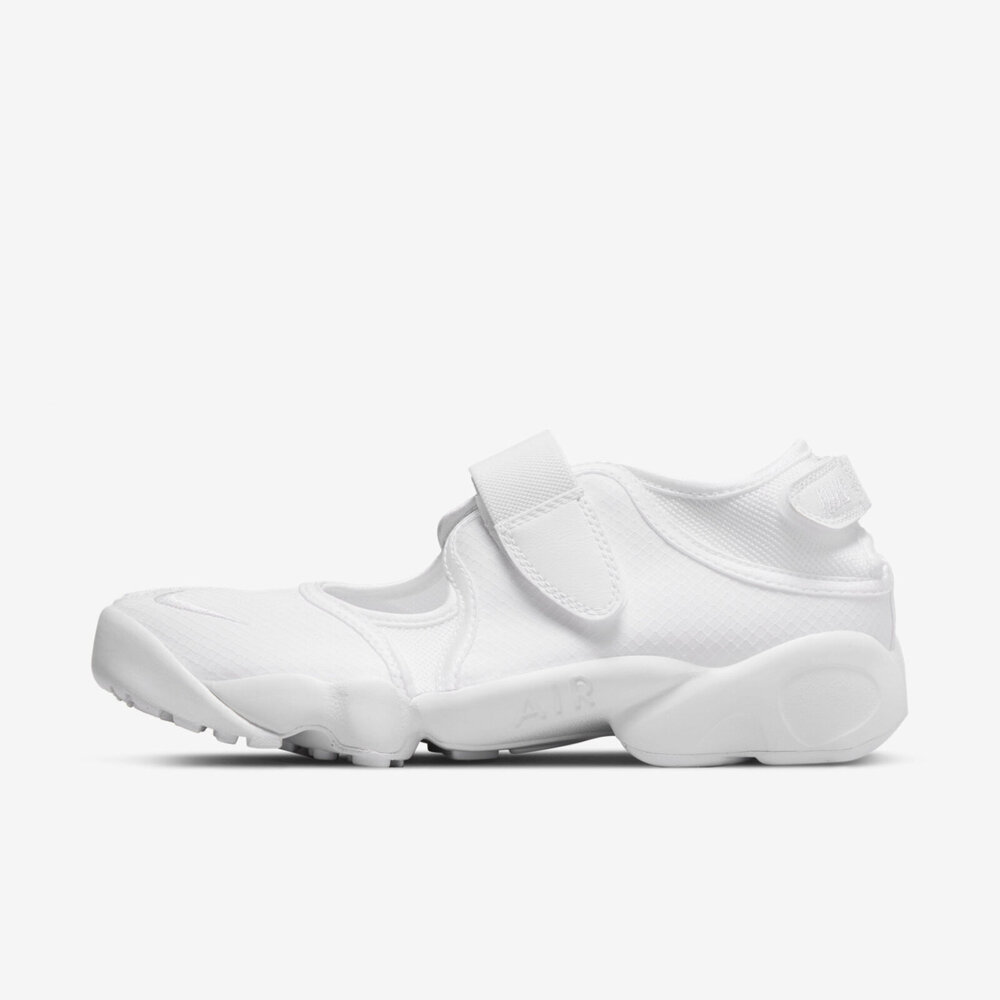 Nike Wmns Air Rift Breathe [DN1338-100] 女休閒鞋運動忍者鞋魔鬼氈白