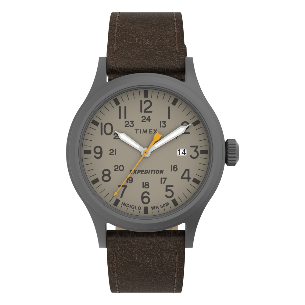 TIMEX 天美時 遠征系列 探險手錶-卡其/40mm