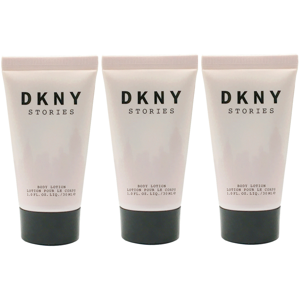 *DKNY STORIES 紐約故事香氛身體乳30ml(旅行小樣) 3入