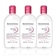 BIODERMA 高效潔膚液-保濕500ml 3入組-快速到貨 product thumbnail 1