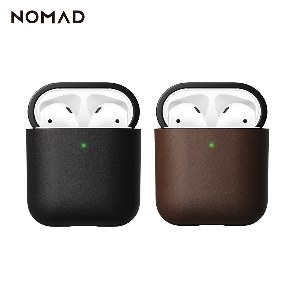 美國NOMADxHORWEEN AirPods (第2代)專用皮革保護收納盒