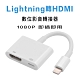 iPhone Lightning 轉HDMI 數位影音轉接線 蘋果APPLE轉接器轉接頭 product thumbnail 1