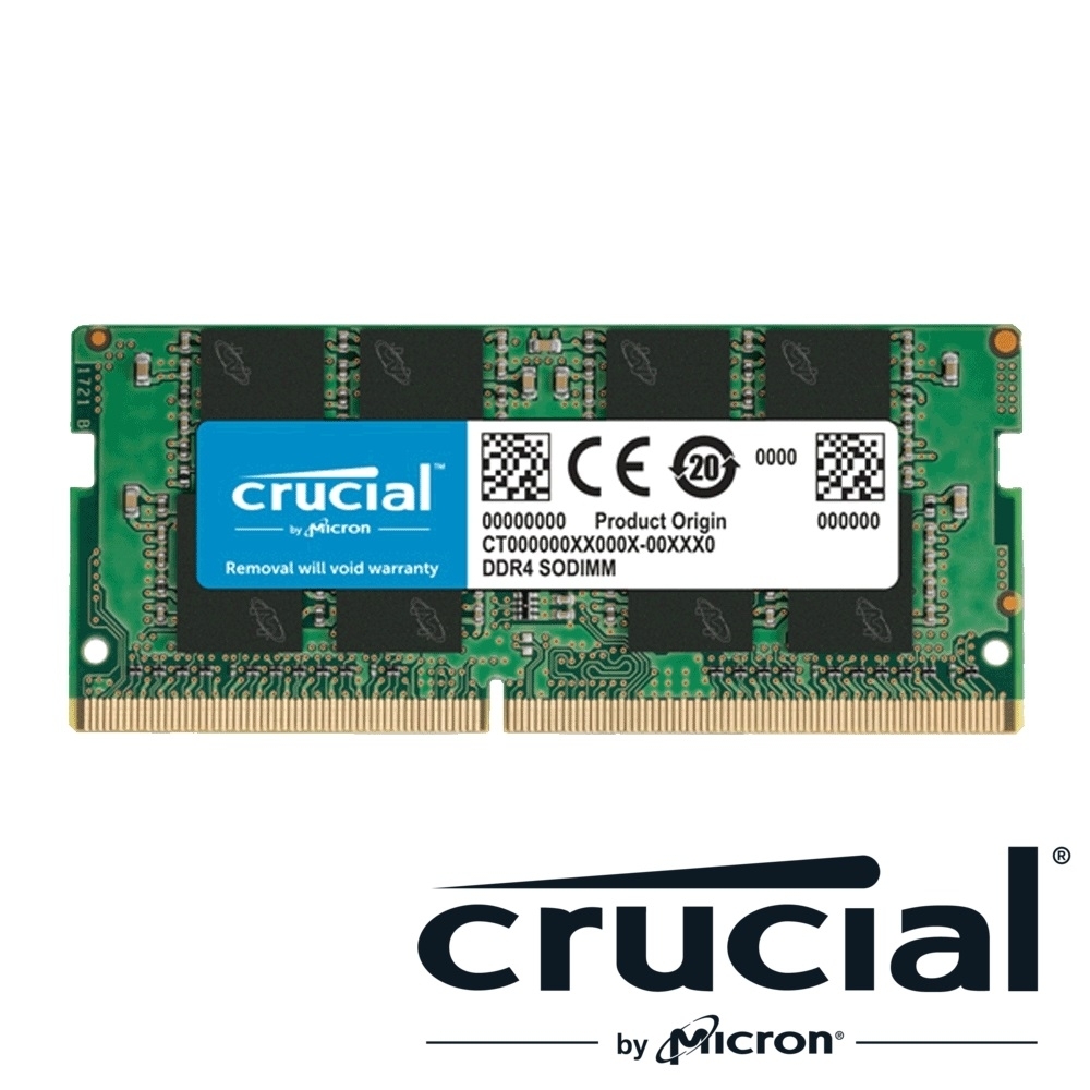 Micron Crucial NB-DDR4 3200/ 8G 筆記型RAM(1R*16)(原生)