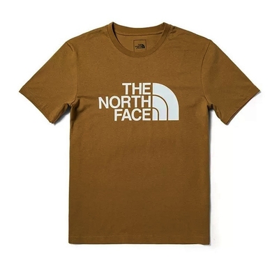 The North Face M FOUNDATION LOGO S/S TEE-AP男短袖上衣-咖-NF0A81NW173