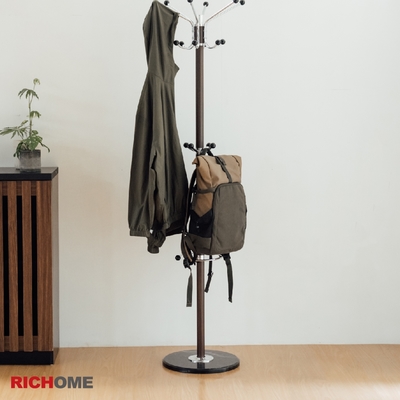 【RICHOME】蕾莉衣帽架W37xD37xH170CM