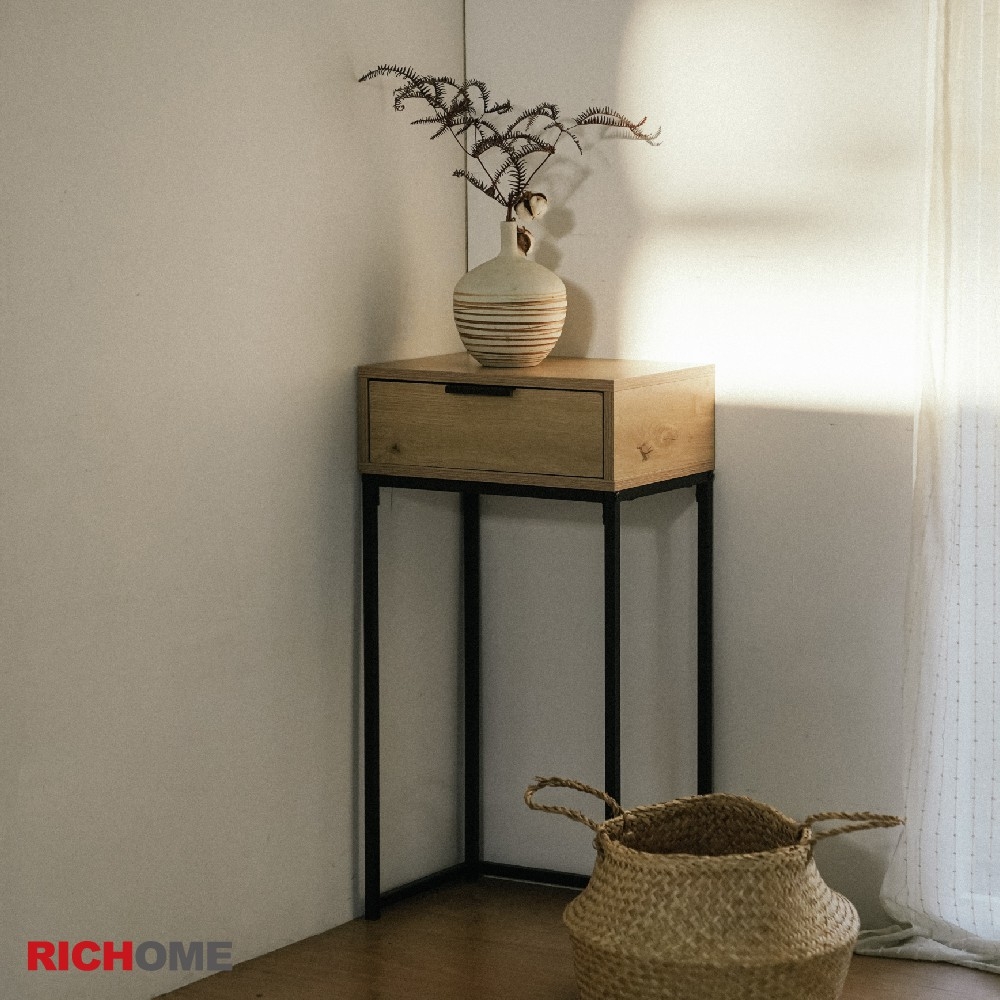 RICHOME 艾詩藍玄關櫃W40xD28xH77CM