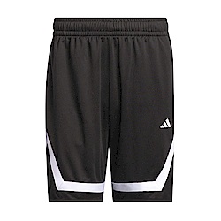 Adidas Pro Block Short IX1850 男 籃球褲 短褲 亞洲版 運動 訓練 吸濕排汗 黑白