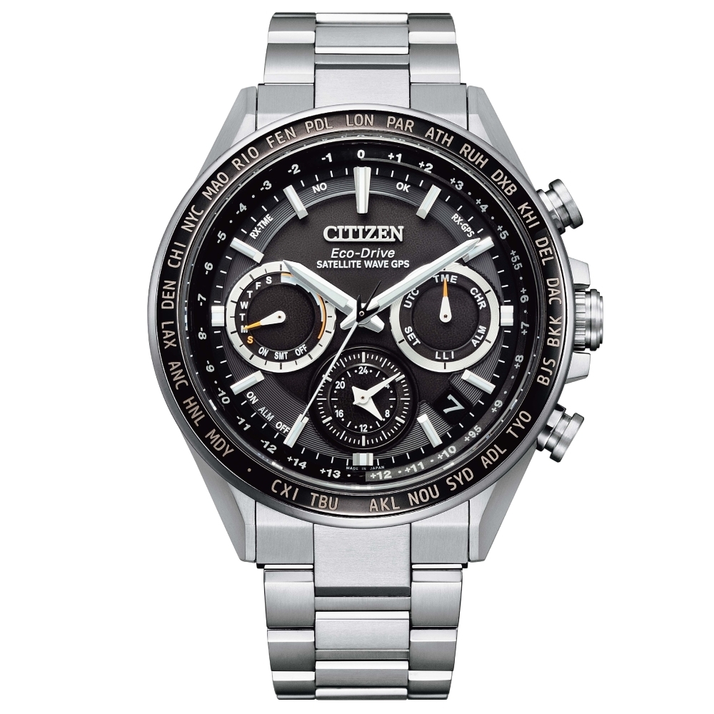 CITIZEN GPS衛星對時光動能鈦腕錶CC4015-51E