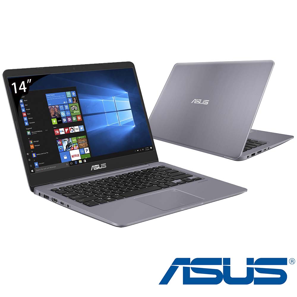 ASUS S410UA 14吋筆電(i3-8130U/4G+4G/1TB+128G/特仕效能筆電