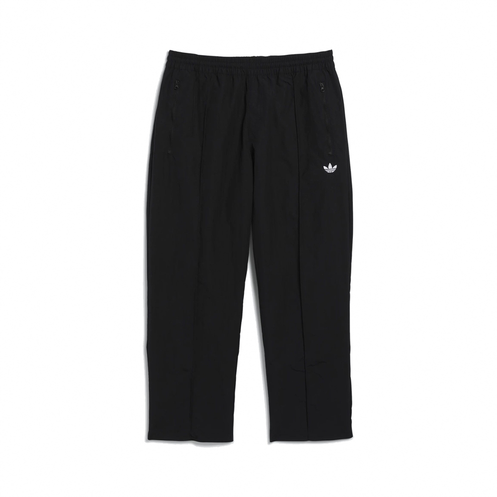 Adidas 長褲 Pintuck Pants 男女款 黑 細褶 寬鬆 休閒 寬褲 三葉草 愛迪達 GR8758