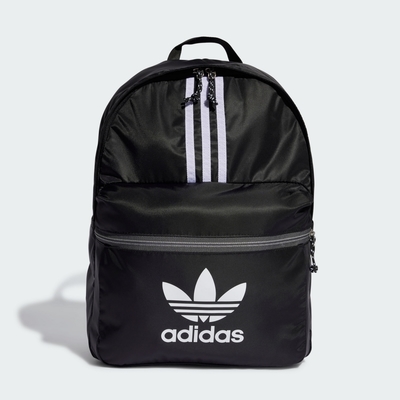 ADIDAS AC ARCHIVE BP 三葉草 後背包-黑白-IT7601