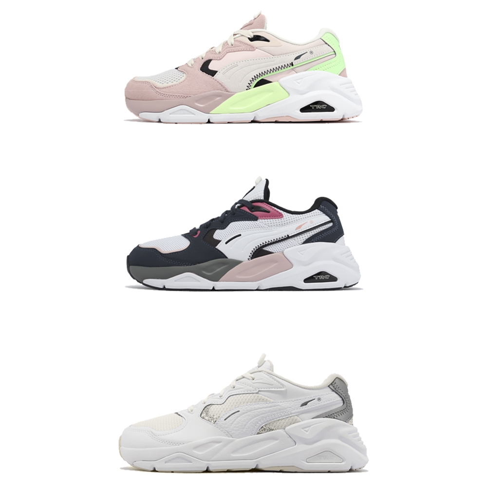 Puma 休閒鞋 TRC Mira Wns 女鞋 復古 網布 皮革 微厚底 老爹鞋 單一價 38675101