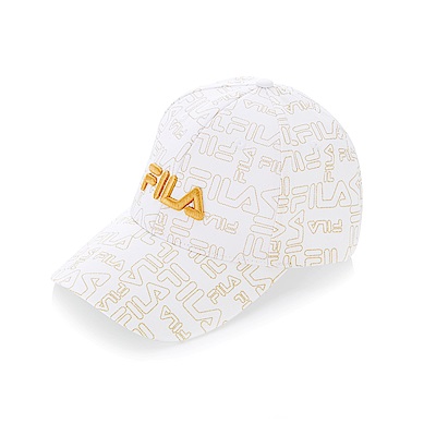 FILA 時尚 LOGO 帽-白 HTT-1101-WT