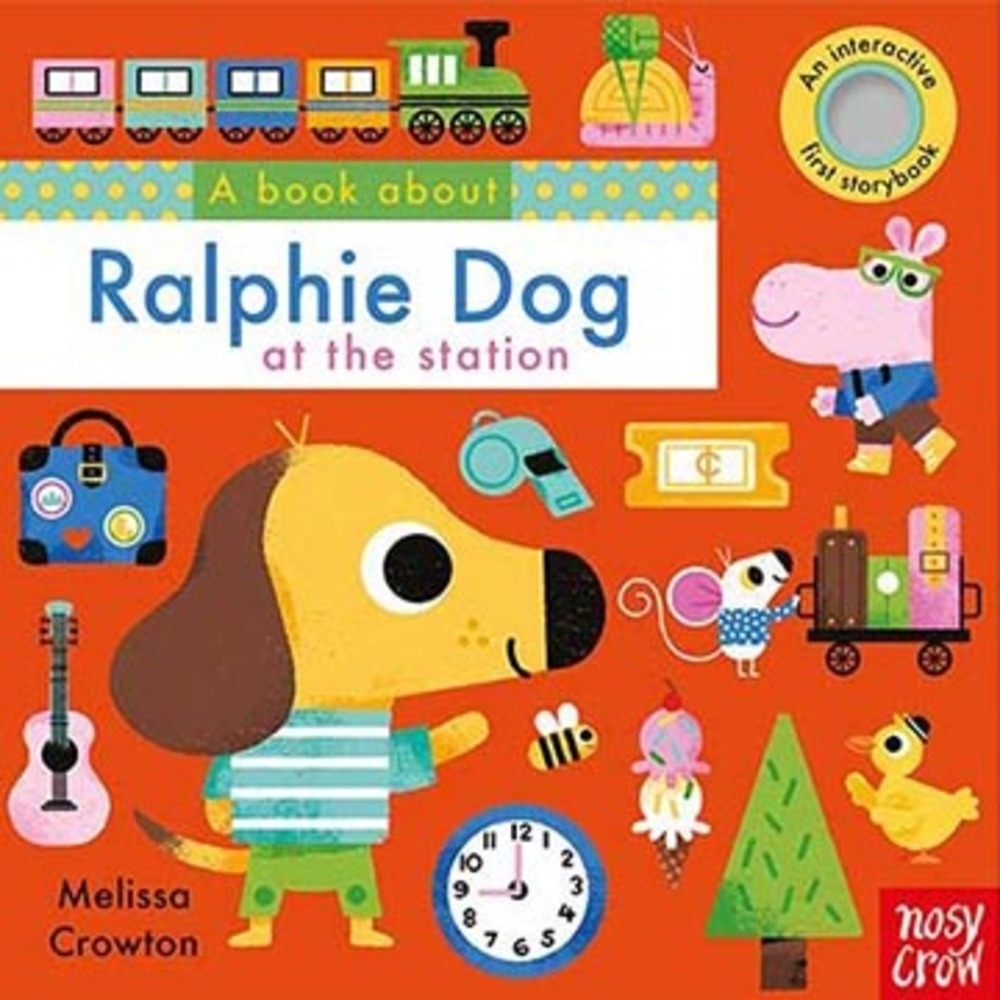 A Book About Ralphie Dog At The Station 拉菲搭火車趣味學習書 | 拾書所