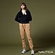 NAUTICA女裝 素面運動休閒縮口褲-卡其 product thumbnail 1