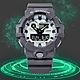 CASIO 卡西歐 G-SHOCK 黑暗空間發光 霧面深灰大錶殼雙顯錶 GA-700HD-8A 防水200米 product thumbnail 1